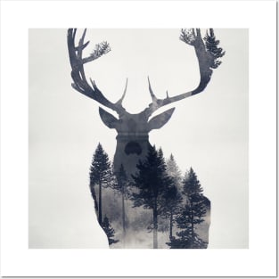 Deer Nature Outdoor Imagine Wild Free Posters and Art